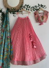 OC 226 Heavy Chinon With Soft Printed Work With Dori Kids Wear Girls Lahenga With Choli Dupatta Online Wholesale